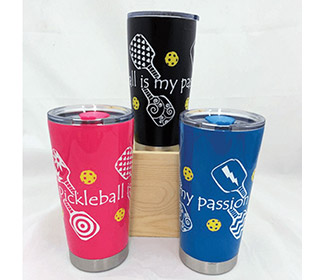Thermal Pickleball 20 oz Tumbler