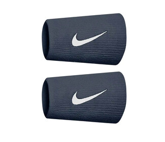Nike Tennis Premier Double Wristbands (2x) (Thunder Blue)