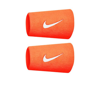 Nike Tennis Premier Double Wristbands (2x) (Bright Mango)