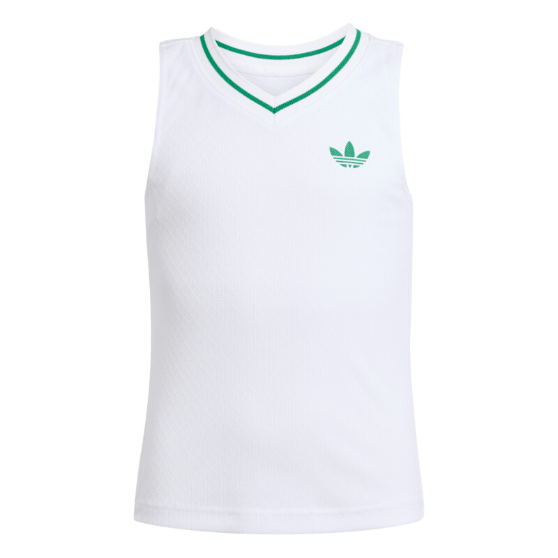 adidas Girls' Tank Pro (White)