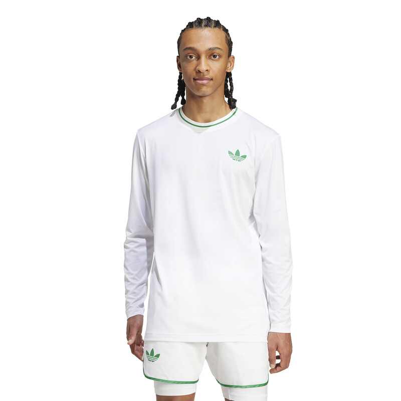 adidas Long Sleeve Pro (M) (White)