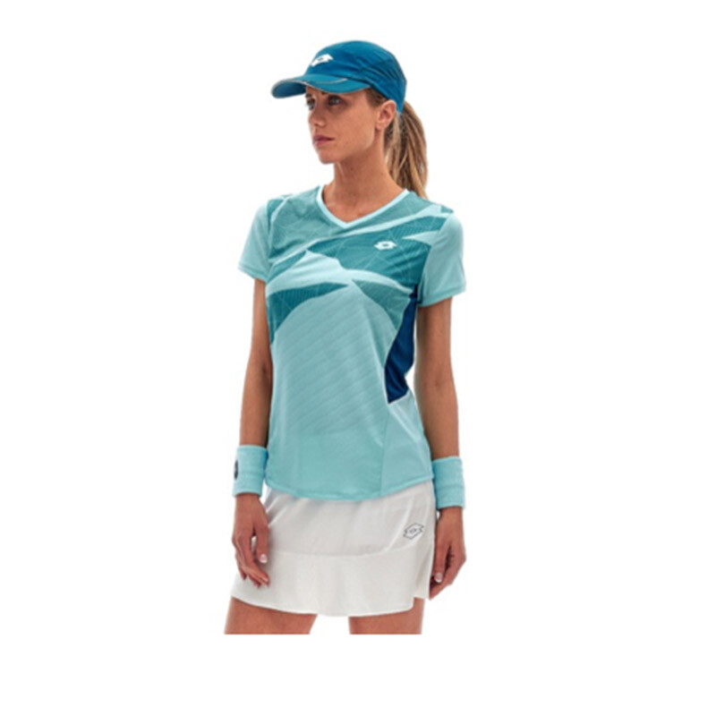 Lotto Tech 1 D2 Tee (W) (Blue)