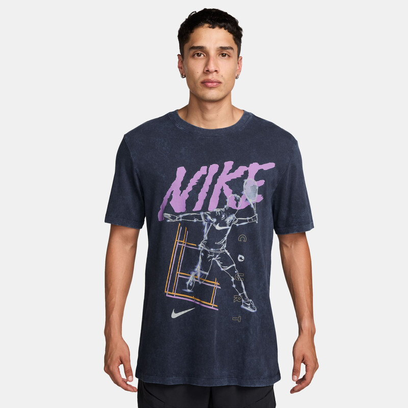 Nike Court Tennis Tee OC (M) (Navy)