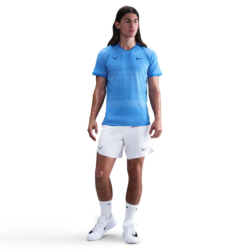 Nike Court Advantage Rafa 7" Short (M) (White/Indigo)