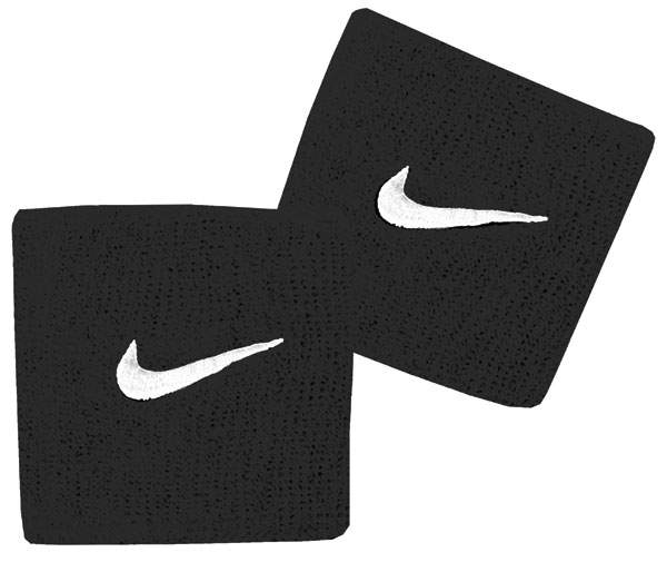 Nike Wristbands (2x) (Black)