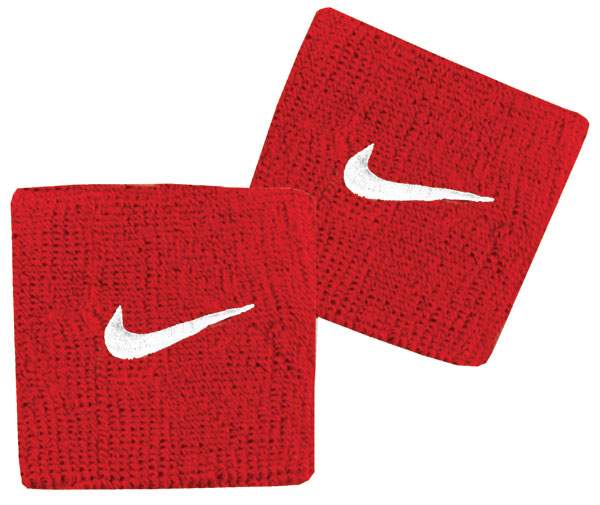 Nike Wristbands (2x)(Red)