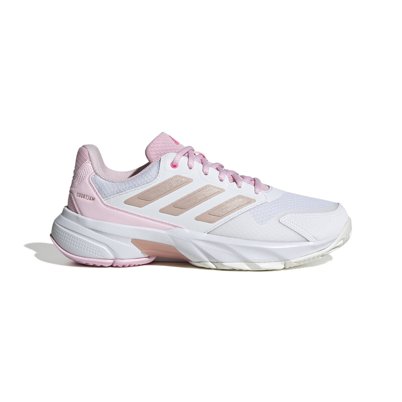 adidas CourtJam Control 3 (W) (White/Pink)