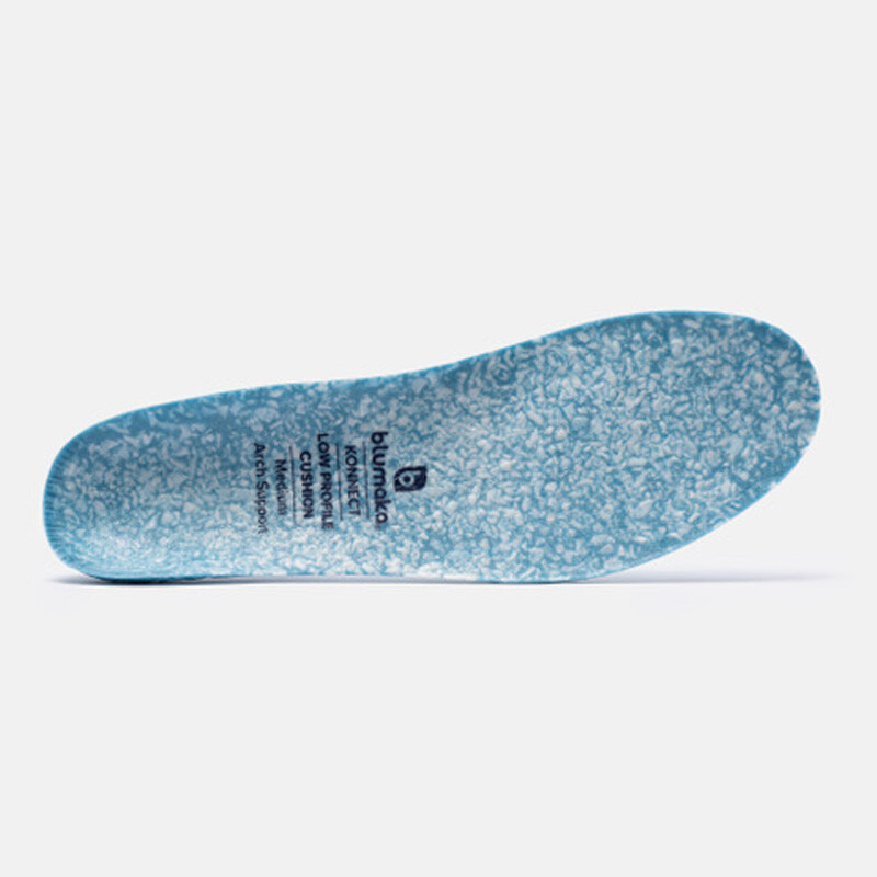 Blumaka NonSlip Konnect Low Profile Cushion Medium Arch Support Insoles