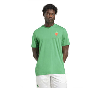 adidas Tennis Originals Graphic Tee (M) (Green)