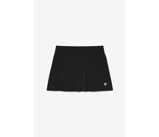 FILA Essentials Long Flirty Skirt (W) (Black)