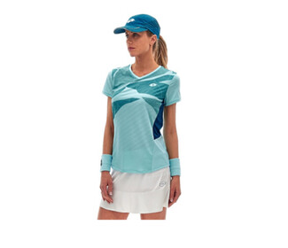 Lotto Tech 1 D2 Tee (W) (Blue)