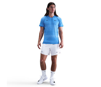 Nike Court Advantage Rafa 7" Short (M) (White/Indigo)