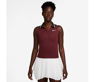 Nike Court Slam RG Tank (W) (Dark Red)